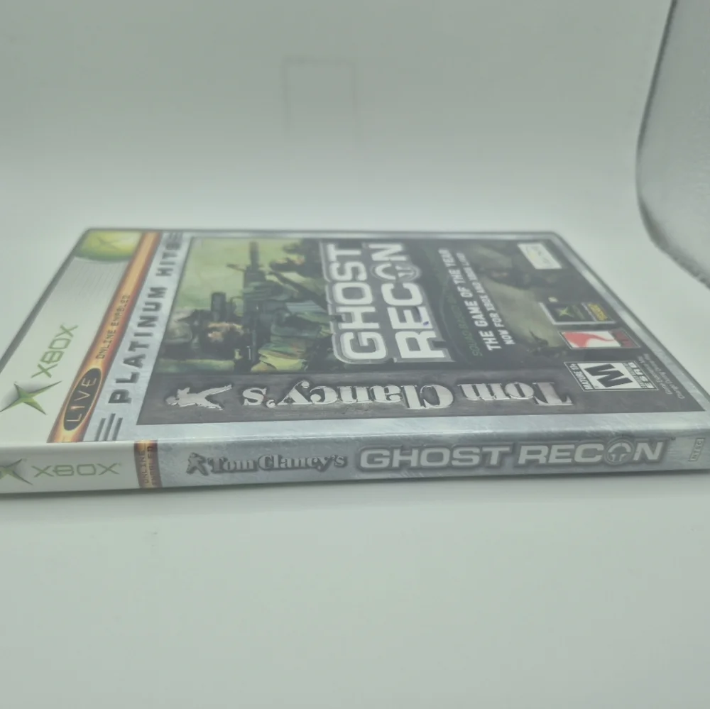 Tom Clancy's Ghost Recon (Microsoft Xbox, 2002) Platinum Hits CIB
